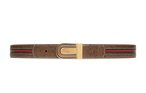 GUCCI Interlocking G Buckled Belt