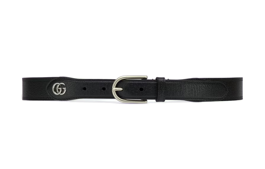 Мужской ремень Gucci G G (черный)
