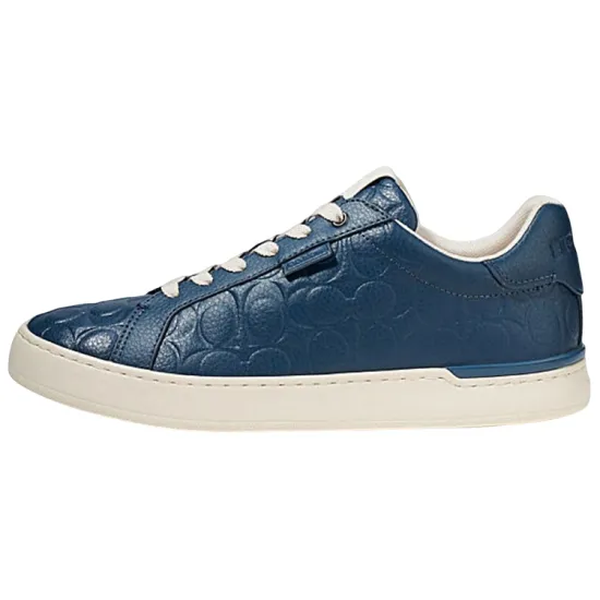 COACH Skateboard Shoes Men Low-Top Blue