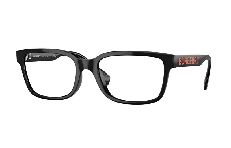 Burberry Injection Molded Square Prescription Glasses Unisex