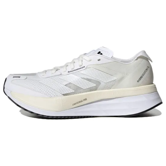 adidas Adizero Boston 11 Non Dyed Cloud White Core Black Women's