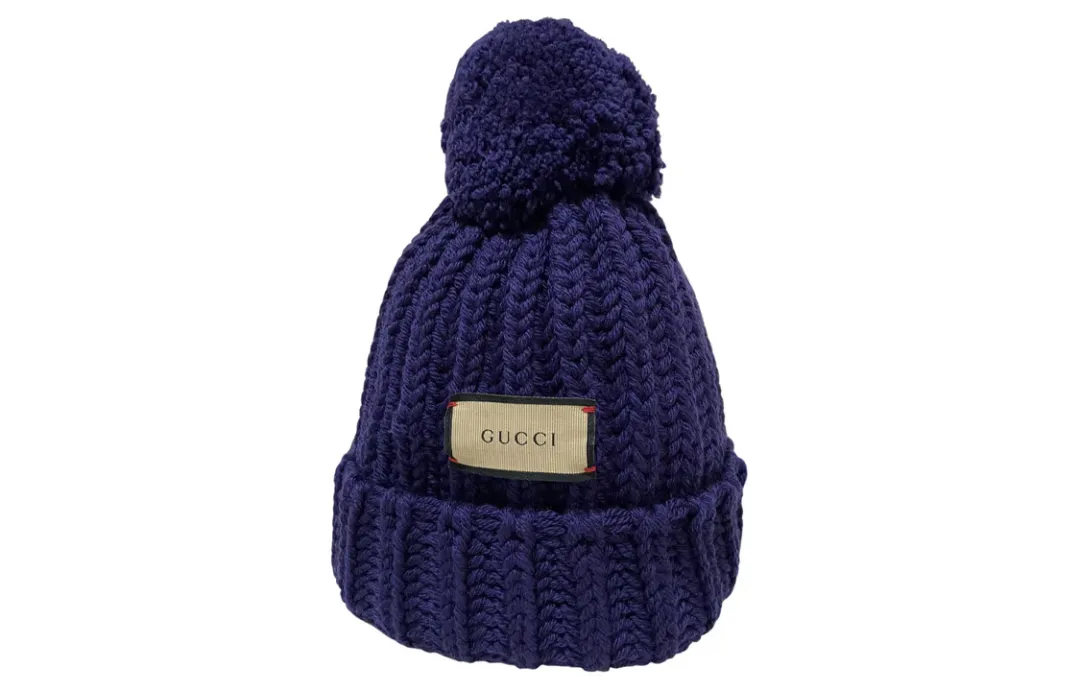 GUCCI Beanies Women's Blue
