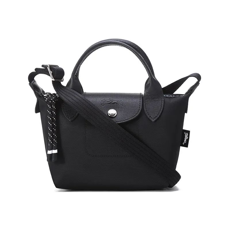 LONGCHAMP Le Pliage Energy Nylon Canvas Shoulder Bag, Crossbody Bag, Handbag Mini Women's Black