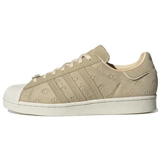 Adidas Originals Superstar Skateboard Shoes Unisex Low-top Grey/white
