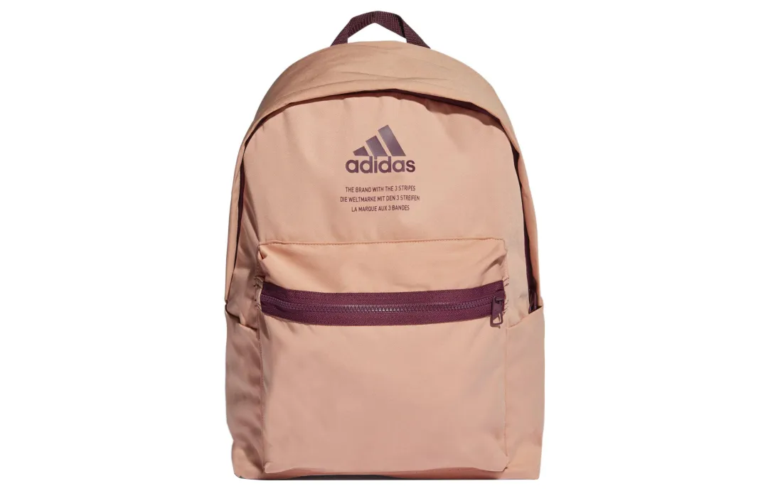 Adidas Sports & Fitness Recycled Polyester Backpack Regular Unisex Red Pink/Dark Red