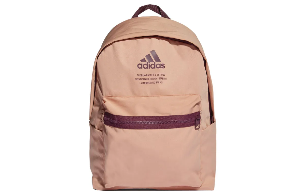 Adidas Sports & Fitness Recycled Polyester Backpack Regular Unisex Red Pink/Dark Red