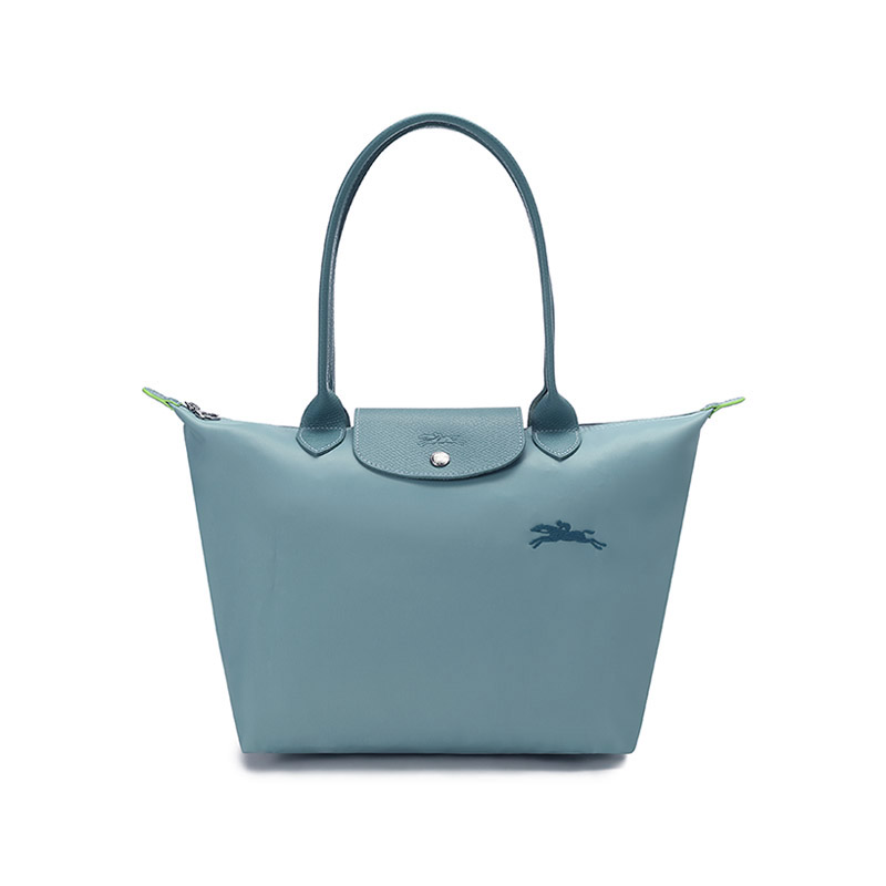 Женская сумка LONGCHAMP Le Pliage Green (голубая)