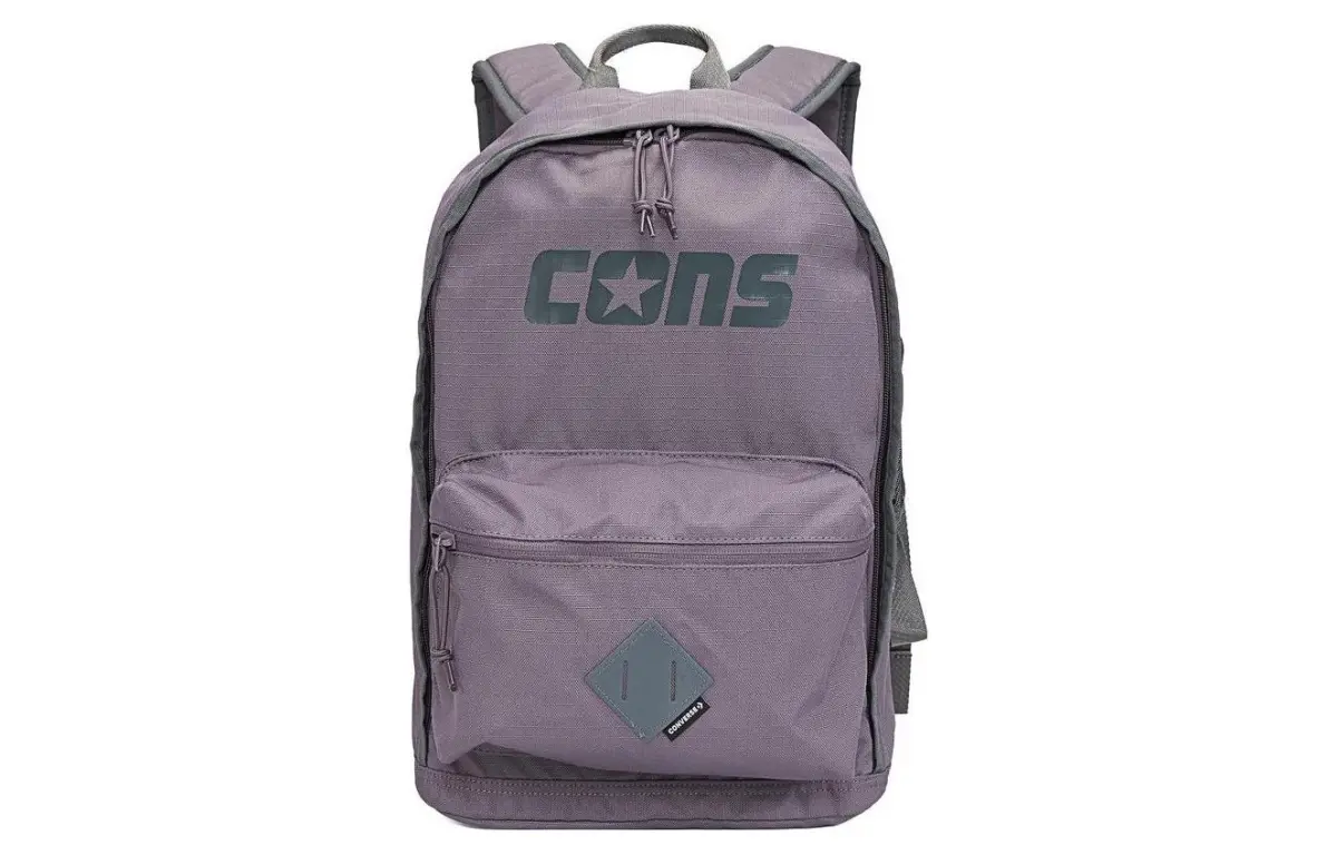 Converse Polyester Backpack Unisex Purple