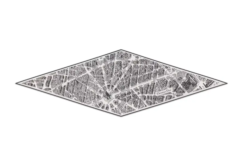 DIOR Scarves Women's Gray