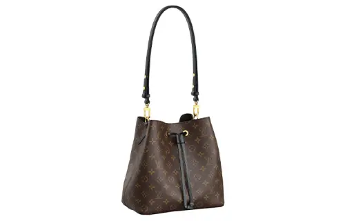 LOUIS VUITTON NéoNoé Coated Canvas Bucket Bag, Handbag, Shoulder Bag Women's Brown