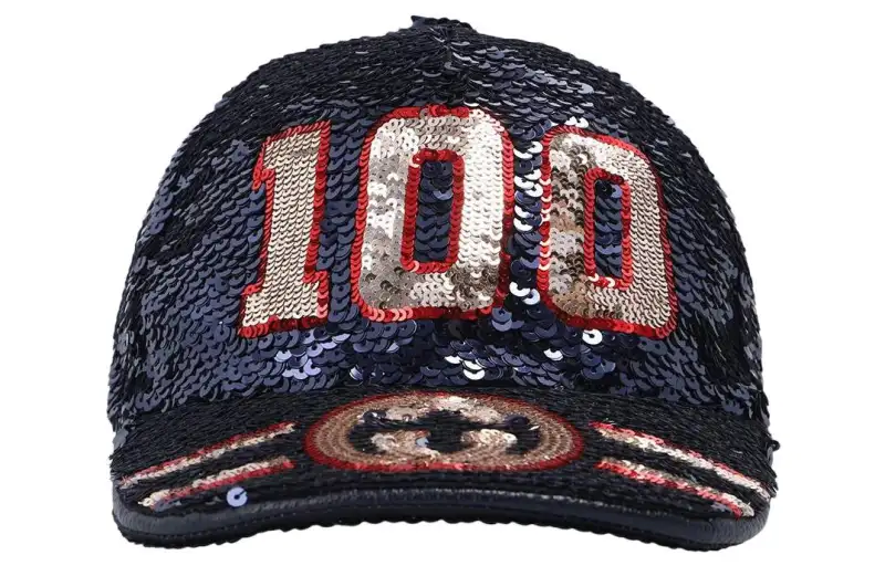 GUCCI Baseball Caps Men's Blue