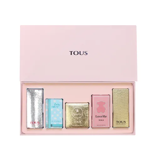 Perfume sample, set, classic gift box, with little bears, 4.5 ml