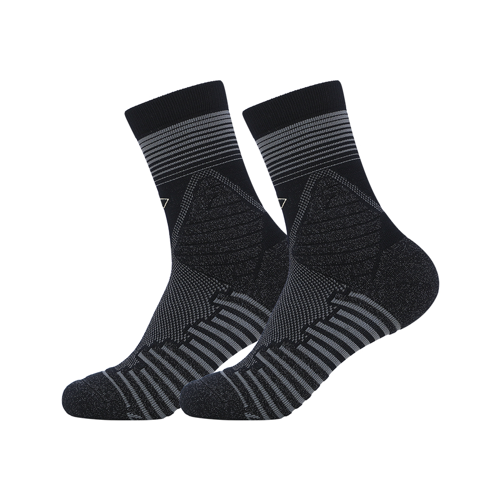 Li Ning Knee High Socks Unisex 2 Pack Black