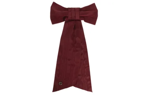 GUCCI Bow Ties Women's Burgundy