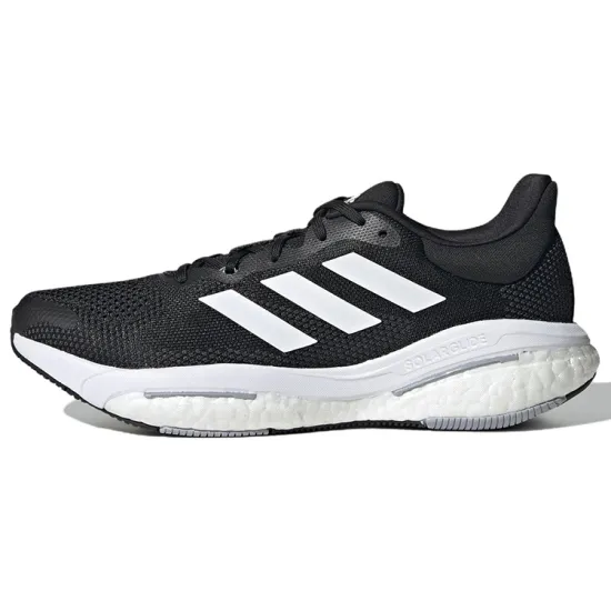 Adidas Solar Glide 5 Running Shoes Men Low-top Black/white