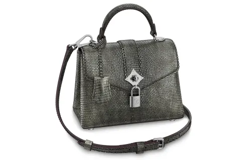 LOUIS VUITTON Rose Des Vents High Shinny Lizard Skin Rose Shoulder Bag, Crossbody Bag, Handbag In The Wind Mini Women's