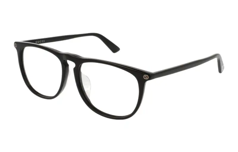 GUCCI Irregular Shape Prescription Glasses Unisex