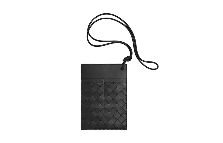 Bottega Veneta Intrecciato Neck Strapped Phone Holder