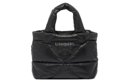 PRADA Leather Shoulder Bag, Crossbody Bag, Handbag Women's Black