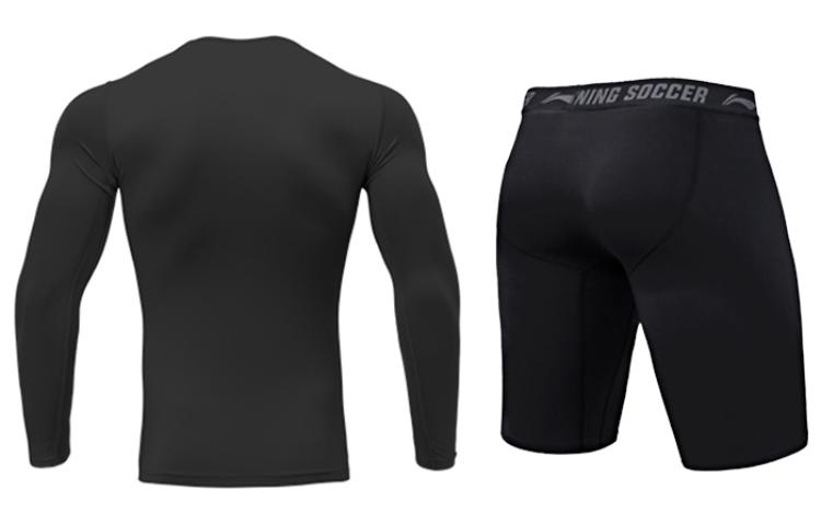 Li Ning Fitness Clothing Sets Men’s Black