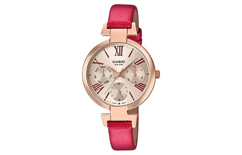 CASIO Women's Standard Series 38mm Gold Watch LTP-E404PL-9A2