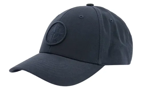 STONE ISLAND Embroidered logo Cotton Cap