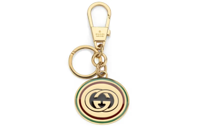 GUCCI Interlocking Charms Women's Gold