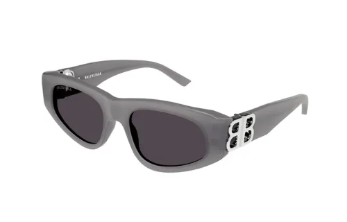 Balenciaga logo-plaque biker sunglasses