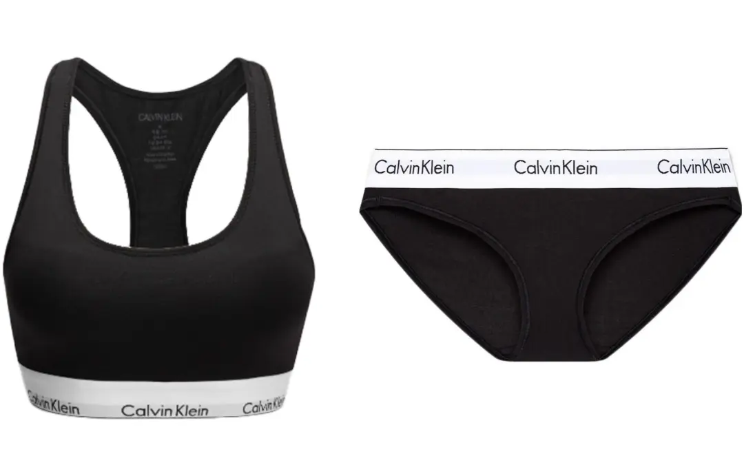 CALVIN KLEIN SS23 Underwear Set Women's Black