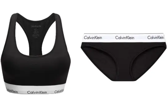 CALVIN KLEIN SS23 Underwear Set Women's Black