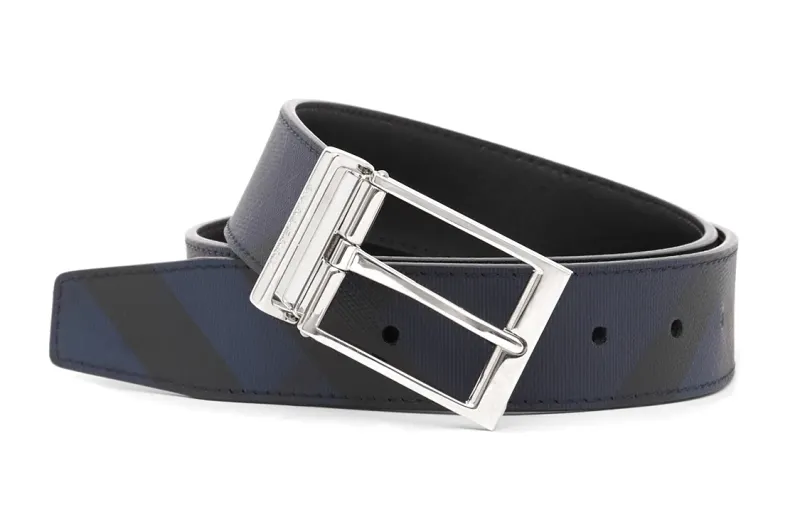 【Previous Season】reversible London Check belt