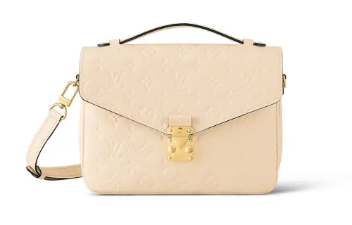 LOUIS VUITTON Pochette Metis Cream