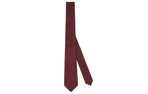GUCCI G Ties Men's Dark Red