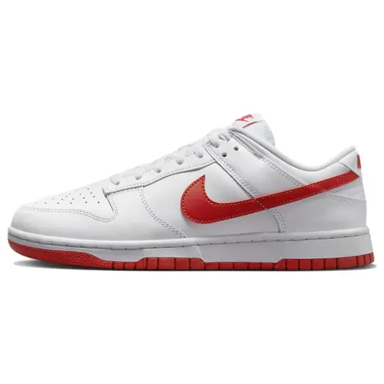 Nike Dunk Low Retro White Picante Red
