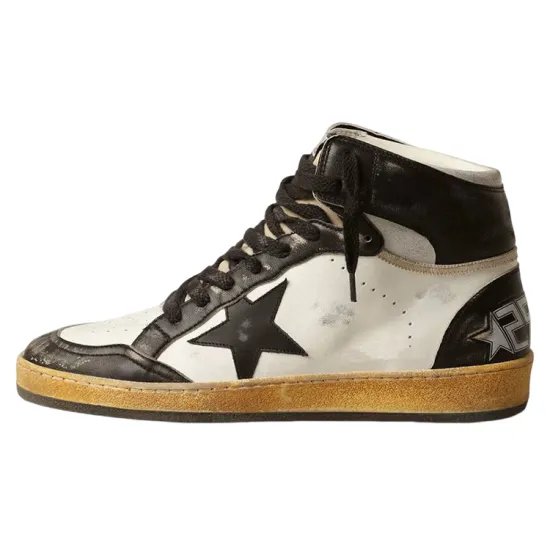 Golden Goose Sky-Star White Black Ice