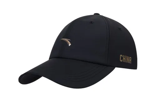Anta Baseball Caps Unisex Black