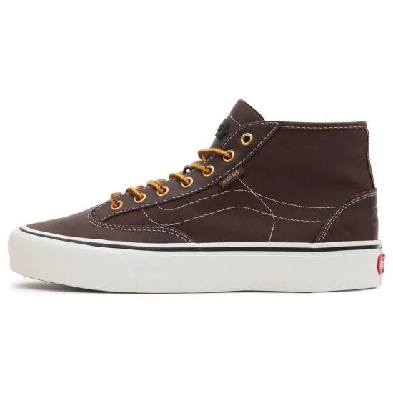 Vans DESTRUCT Skateboarding Shoes Unisex High-top Brown/white