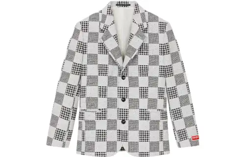 KENZO SS23 Business Suit Coat Men's Gray