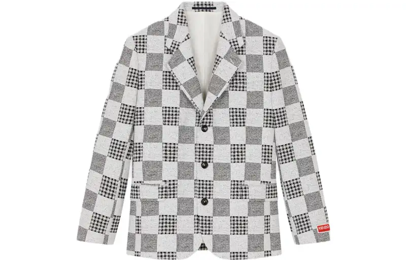 KENZO SS23 Business Suit Coat Men's Gray