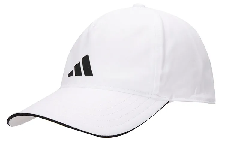 Adidas Polyester Baseball Caps Unisex White