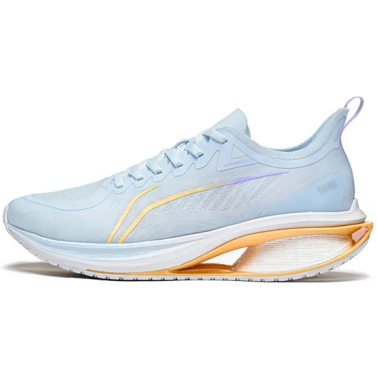 LiNing WuShi 5S 3.0 Anti Slip And Wear Resistant Breathable Low Top Running Shoes Men's Blue Orange