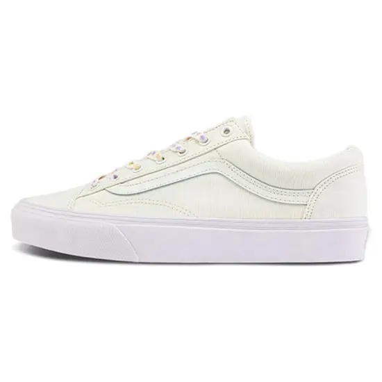 Vans Style 36 Skateboarding Shoes Unisex Low-top White
