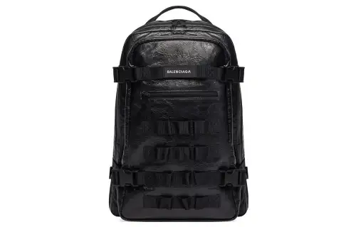 Balenciaga Polyamide Backpack Small Men's Black