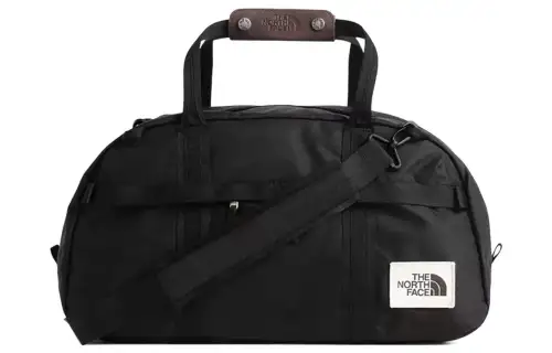 THE NORTH FACE Recycled Polyester Handbag Gym Bag Small Unisex Black