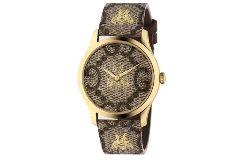 GUCCI G Timeless Collection Wrist Watches Quartz Movement 38mm Gray Dial Women's Watch ['50', 149262]m Waterproof