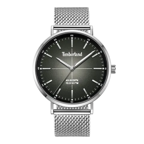 Timberland Rangeley Wrist Watches Quartz Movement Leather Strap Gray Dial Men's Watches
