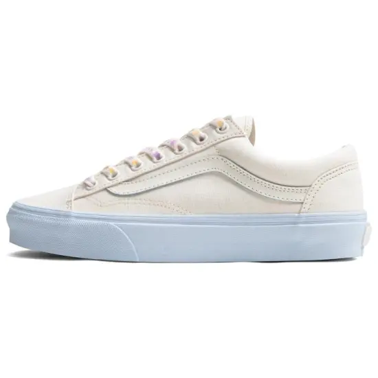 Vans Style 36 Skateboarding Shoes Unisex Low-top Blue/white