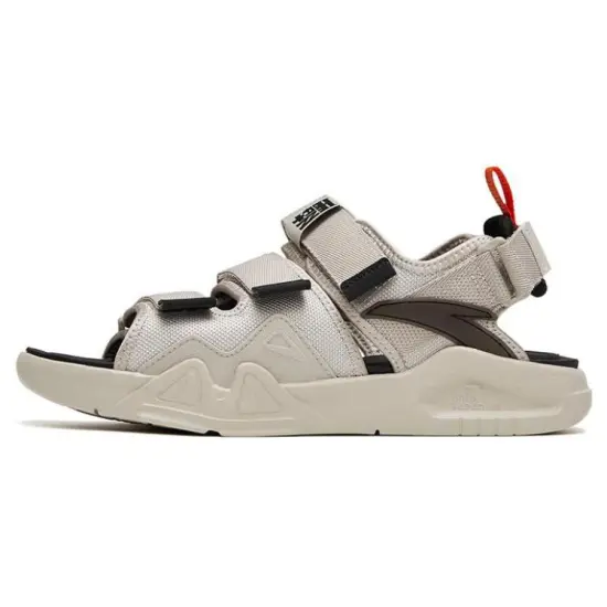 ANTA Beach Sandals Men Gray/Orange
