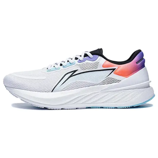 LINING YueYing 2.0 Running Shoes Men Low-Top White Blue/Orange/Purple