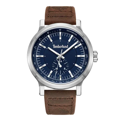 Timberland Driscoll Wrist Watches Quartz Movement Leather Strap Blue Dial Men's Watches